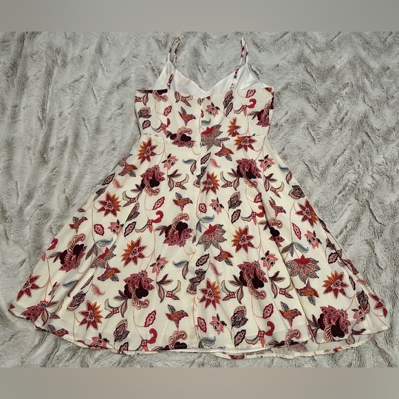 LOFT Floral Dress Sundress Size 2P Petite - Picture 8 of 11